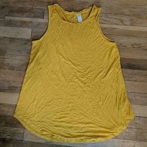 Mustard Yellow Tank